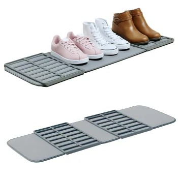 Foldable Shoe Mat and Boot Tray for Entryway Floor Protection