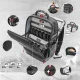 Knipex Tool Backpack Modular X18 Electric with Tools, 18 l, Black