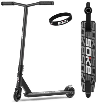 SOKE GO! Stunt Scooter for Pro Tricks and Freestyle, Black