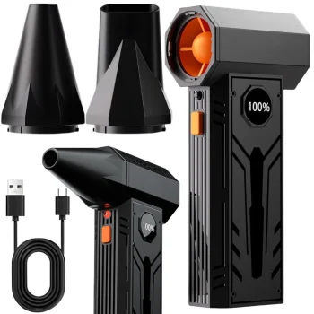 Cordless Electric Air Duster for PC and Electronics 130000 RPM