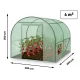 Walk-in Garden Greenhouse 6.6x6.6 ft (43 sq ft) Plonos Polytunnel for Plants