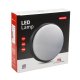 Maclean MCE342 LED Wall & Ceiling Lamp, 15W, 1100lm, IP54, Grey