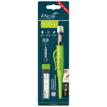 Mechanical Pencil Set Pica Fine-Dry Bundle 1x 7070 + 24 Leads 7050 0.9 mm