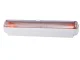 Cling Film Dispenser with Cutter, Magnetic, Orange