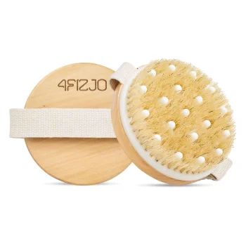 4Fizjo Anti-Cellulite Dry Body Massage Brush with Nodules
