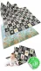 Nukido NK-340 Double-sided Foldable XPE Foam Play Mat Pad Rug for Kids, Ocean-Numbers, 200x180cmx1cm