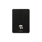 Karl Lagerfeld Saffiano Ikonic Karl Case for iPad Pro 11" (2021) - Black