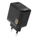 Dudao A28C 45W GaN Wall Charger with USB-C Cable - Black