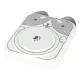 Kids Pottery Wheel Creative Set with Clay and Paints, Dog Motif, Grey