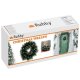 Ruhhy 00022302 Christmas Wreath with Artificial Snow, 45 cm