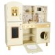 Wooden Play Kitchen for Kids with Sink, Lights & Sounds, 90cm