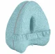 Anatomical Orthopedic Knee Leg Cushion Pillow with Memory Foam, Blue