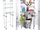 Over-The-Toilet Bathroom Storage Rack 3 Shelves 27358 White
