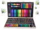 180-Piece Deluxe Art Set in Wooden Case for Drawing and Painting
