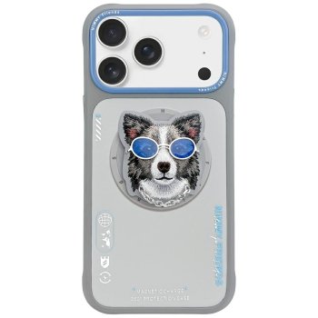 Nimmy Glasses Cool Dog MagSafe Phone Case Cover iPhone 17 Pro - Gray