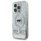 Apple iPhone 16 Pro Max 6.9\'\' Karl Lagerfeld Liquid Glitter Karl Head Magsafe Cover Case, Transparent