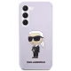 Karl Lagerfeld Samsung Galaxy S23+ Case Silicone Ikonik, Purple