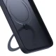 3Mk Protection Smoke Case Mag&Stand for Samsung Galaxy S25 Black