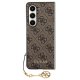 Guess Samsung Galaxy Z Fold 5 Case 4G Charm, Brown