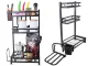 Three-Tier Kitchen Shelf Organizer Loft, Black