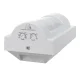 Maclean MCE385 W Outdoor PIR Motion Sensor, IP65, 1200W, White