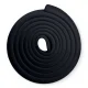 Ricokids 798711 Foam Edge Protector Tape for Furniture, Black, 6 m