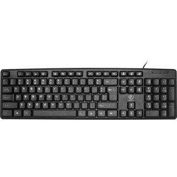 Rebeltec Uno Wired Keyboard, Black