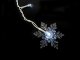 Christmas Lights Snowflakes 100 LED, White