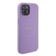 Guess iPhone 15 Case Saffiano MagSafe, Purple