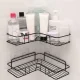 Corner Shower Caddy 2 Pack No Drill Adhesive Bathroom Shower Organizer Shelf Rustproof