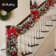 Artificial Snow-Covered Christmas Garland Ruhhy 00026244, 270 cm