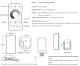 Ultra-Slim LED Dimmer Remote R6-1 RF 2.4GHz Single Color Control