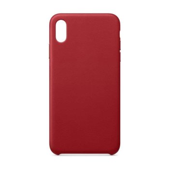 Apple iPhone 12 / 12 Pro 6.1" ECO Leather Case Cover, Red