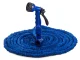Expandable Garden Hose with Spray Gun, 10-30m, Blue