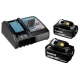 Makita DHP484RTJ 18V Cordless Impact Combi Drill Driver with 2x 5.0Ah Batteries