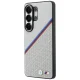 BMW Tricolor Metal Logo MagSafe Case for Samsung Galaxy S26 Ultra - Gray