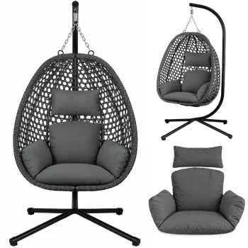 Hanging Egg Chair with Stand Sofotel Veneziana