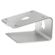 Maclean MC-730 Aluminum Laptop Stand, Silver