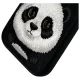 Nimmy Big Eyed Pet 2.0 Panda Case for iPhone 16 Pro, Black