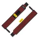 4FIZJO Wrist Wraps 2 pcs, Black and Red