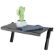 Adjustable TV Top Shelf for Monitors and Screens, 32.5 x 16 cm, Black