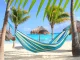 Double Garden Hammock XXL with Bag, 200 x 150 cm, Striped