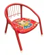 Sturdy Metal Toddler Chair with Soft Padded Seat for Kids