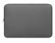 Klēpjdatora Neoprēna Soma Apvalks Vāciņš Maciņš 14\"-15,6\", Pelēks | Laptop Neoprene Sleeve Pouch Bag Cover...