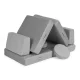 Ecotoys TMSRT-14 Large Modular Kids Sofa, 8 Pieces, Grey