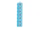 Weekly Pill Organizer 7 Day Supplement Case Blue