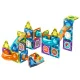 Magnetic Building Blocks Ball Track Set, 96 Pieces
