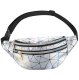 Ūdensizturīga jostas soma (nerka) BQ58A, sudraba