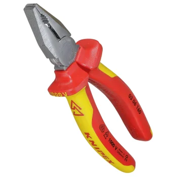 KNIPEX Combination Pliers 160 mm, Chrome