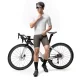 Rockbros YDDX011 Diamond Short Sleeve Cycling Jersey Size L - White